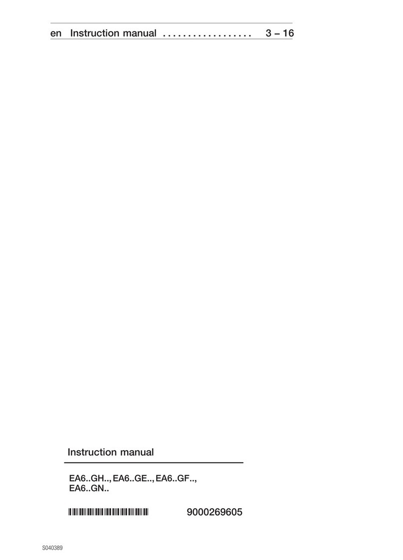 Siemens EA6**GH Series User manual