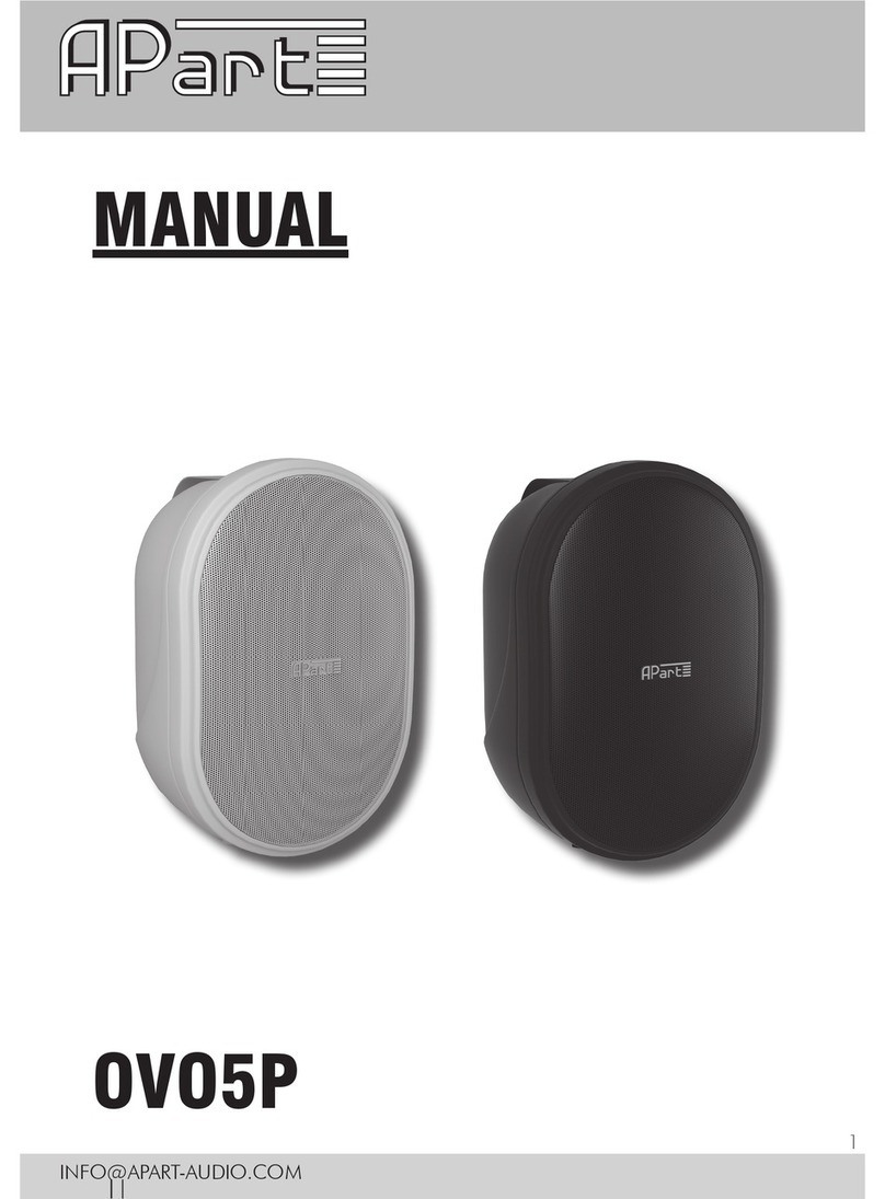 APart-Audio OVO5P manual