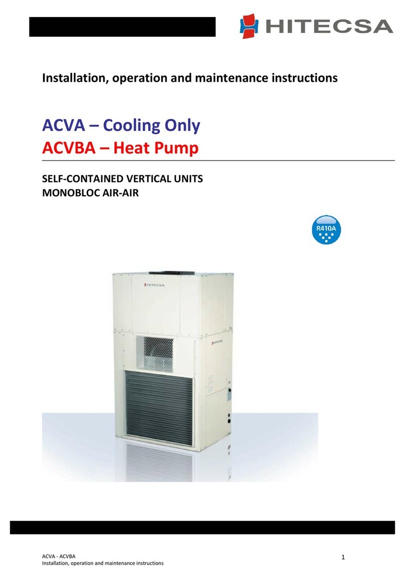 Hitecsa ACVA STD 401 Manual