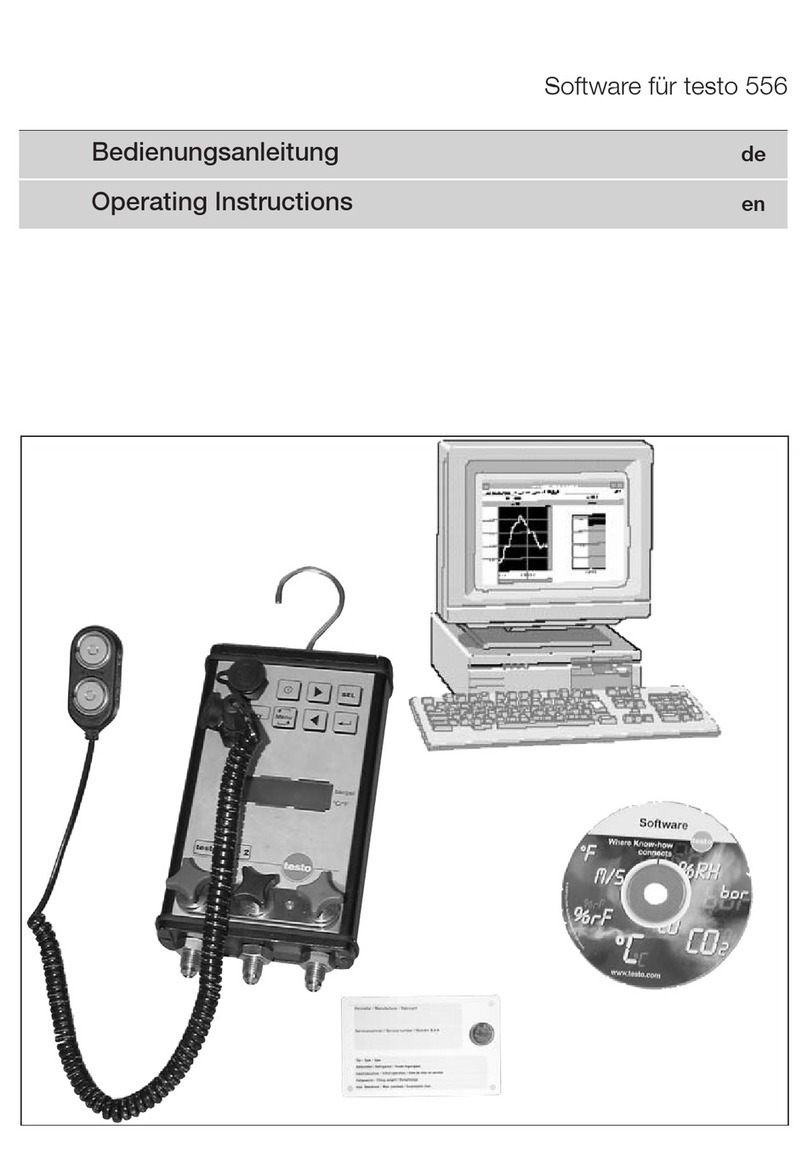 TESTO 556 User manual