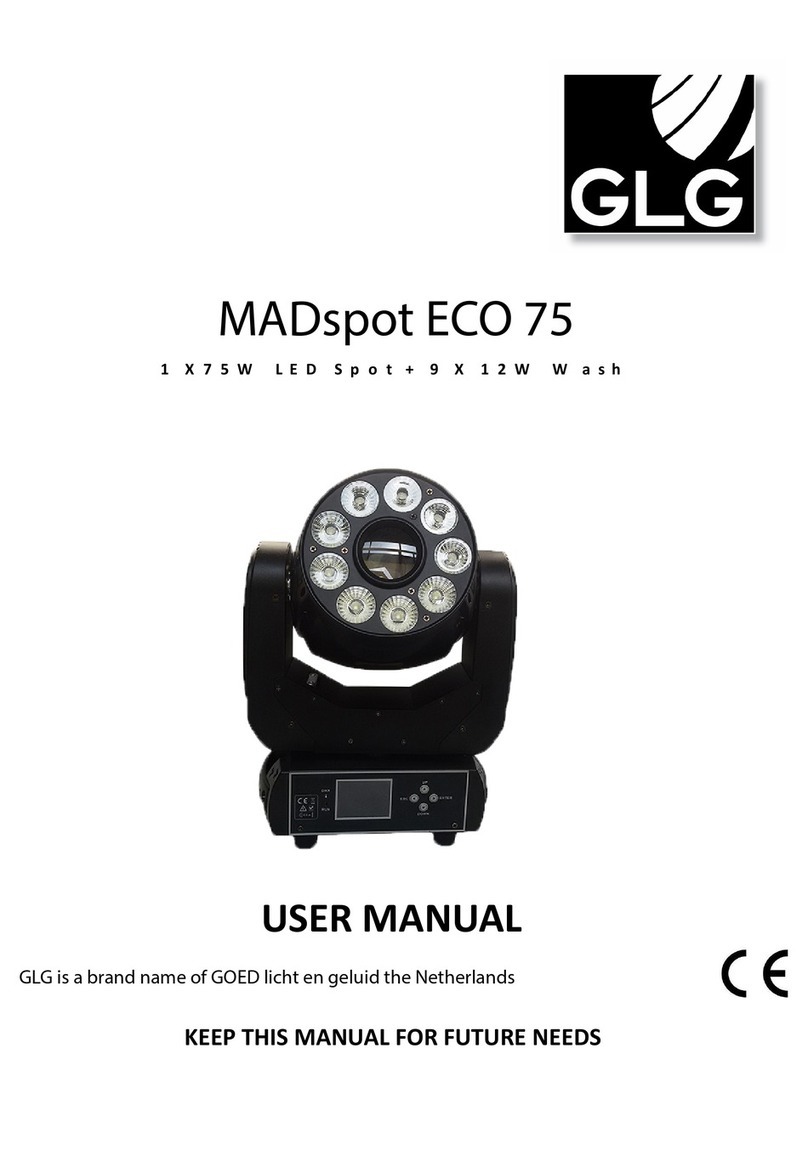 GLG MADspot ECO 75 user manual