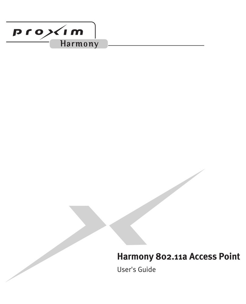 Proxim Harmony 8569 User manual Proxim Harmony 8569 User manual