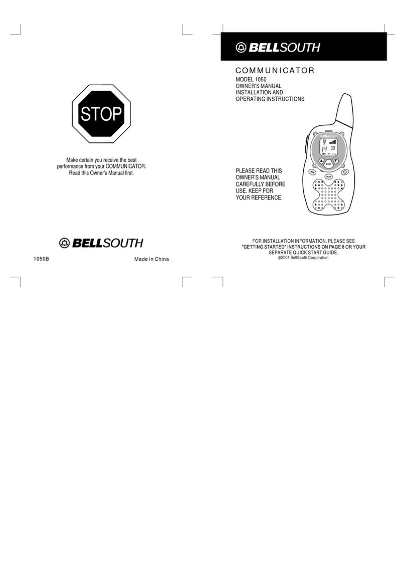 BellSouth 1050 User manual