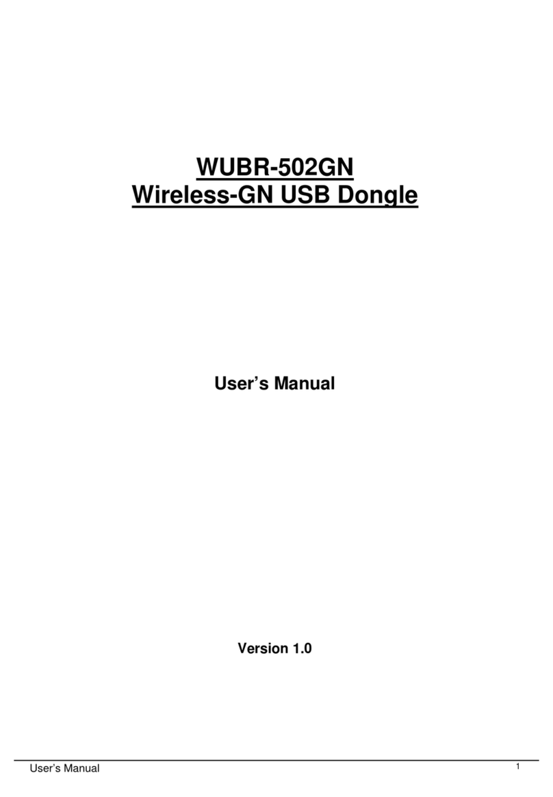 Sparklan WUBR-502GN User manual