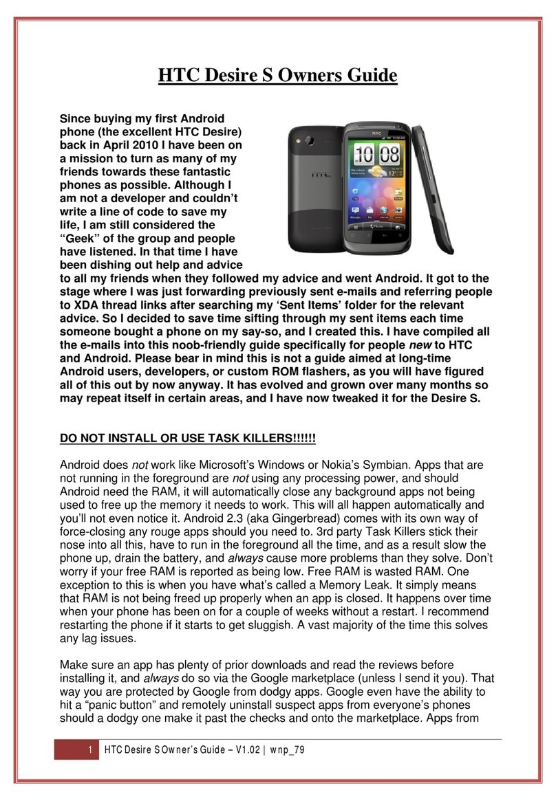 HTC Desire S User manual