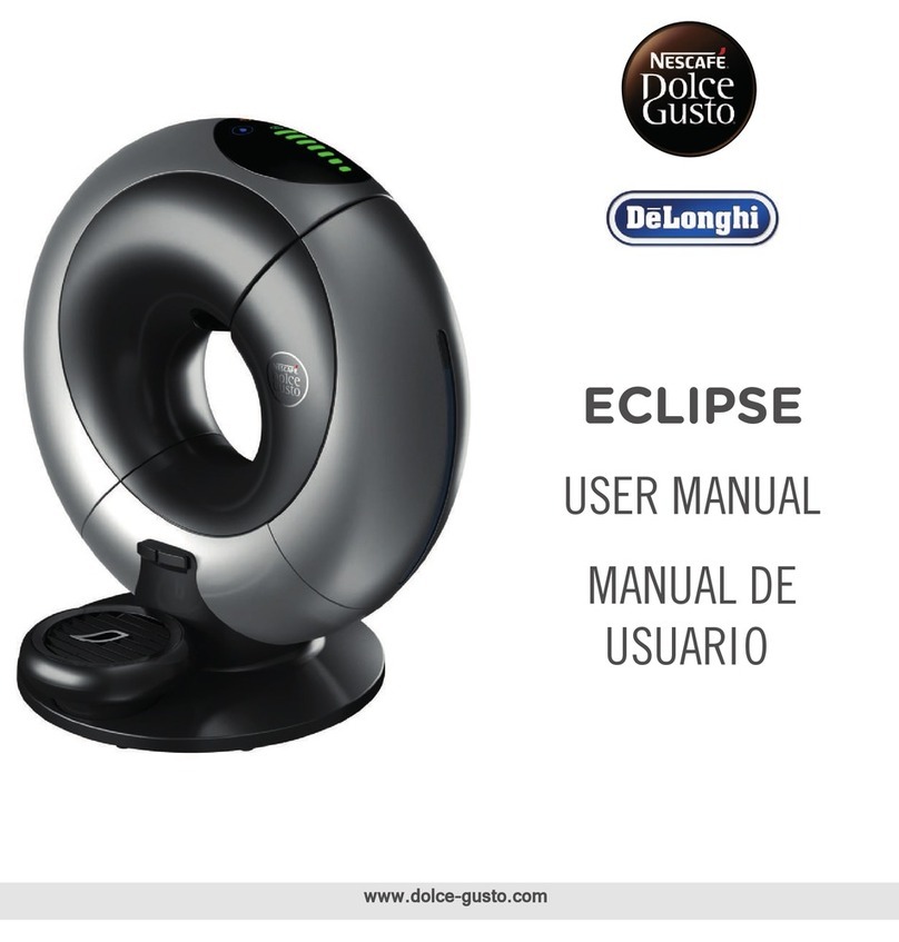 De'Longi ECLIPSE user manual