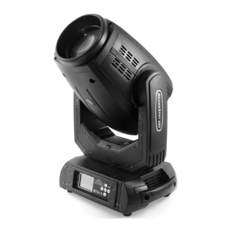 Flash BEAM Moving Head 15R User manual
