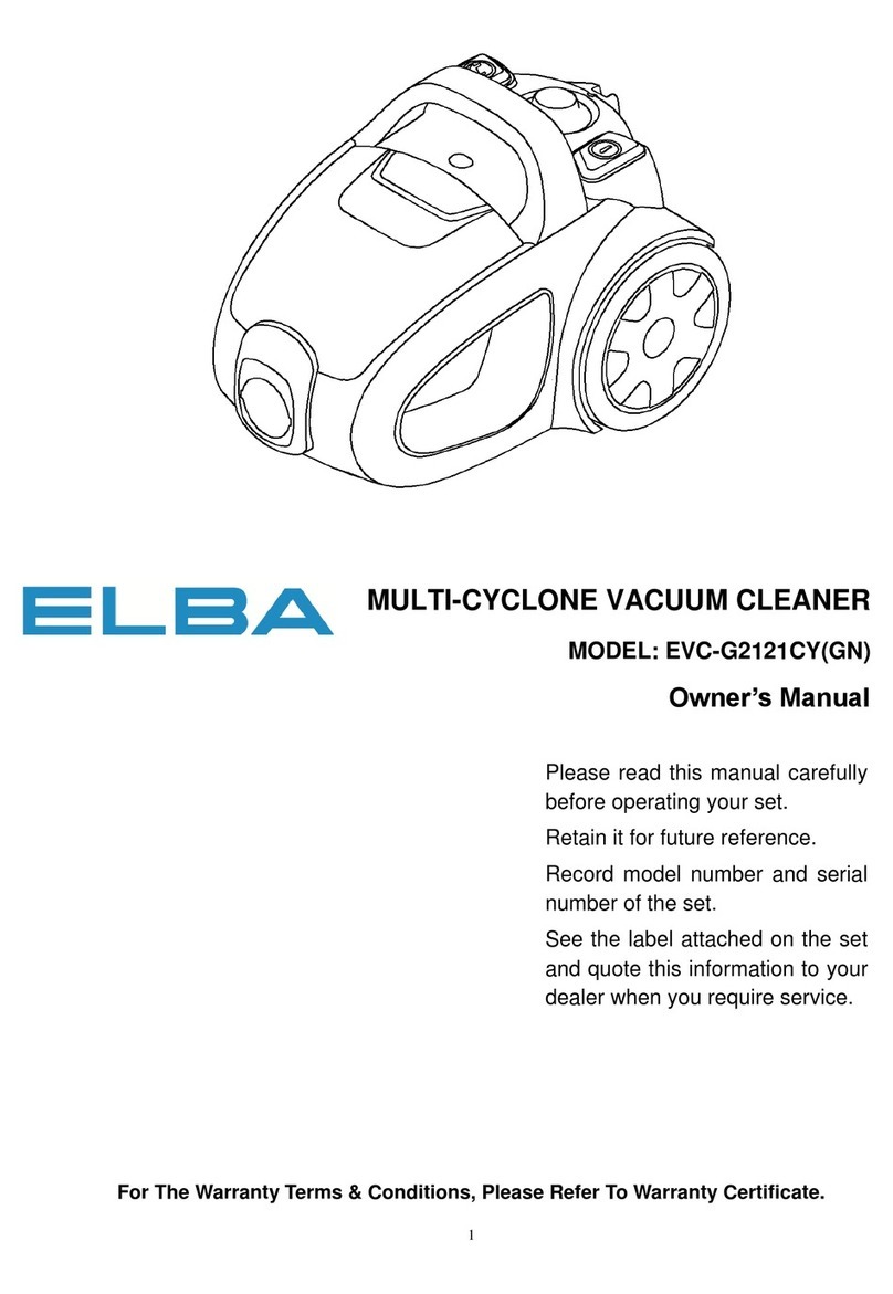 Elba EVC-G2121CY owner's manual