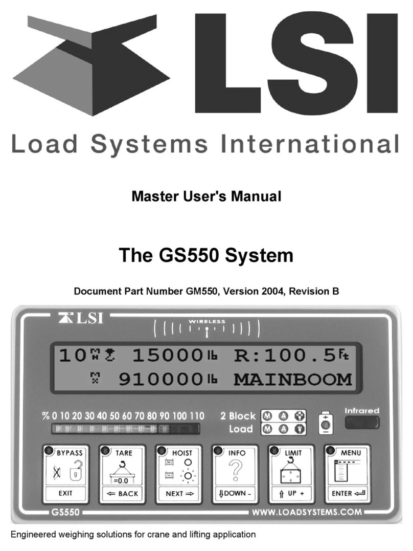 LSI GS550 master user manual