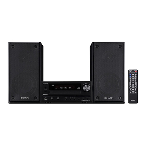 Sharp XL-HF102B Operation manual