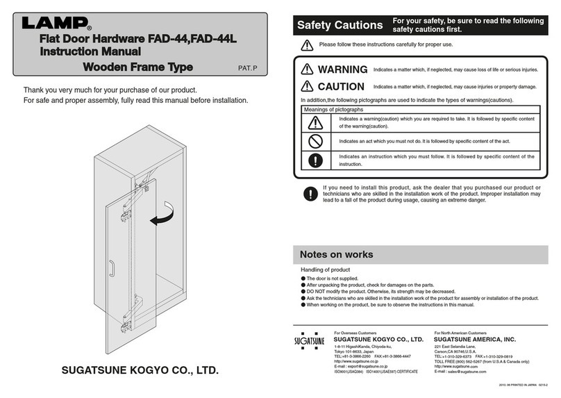 Lamp FAD-44 User manual