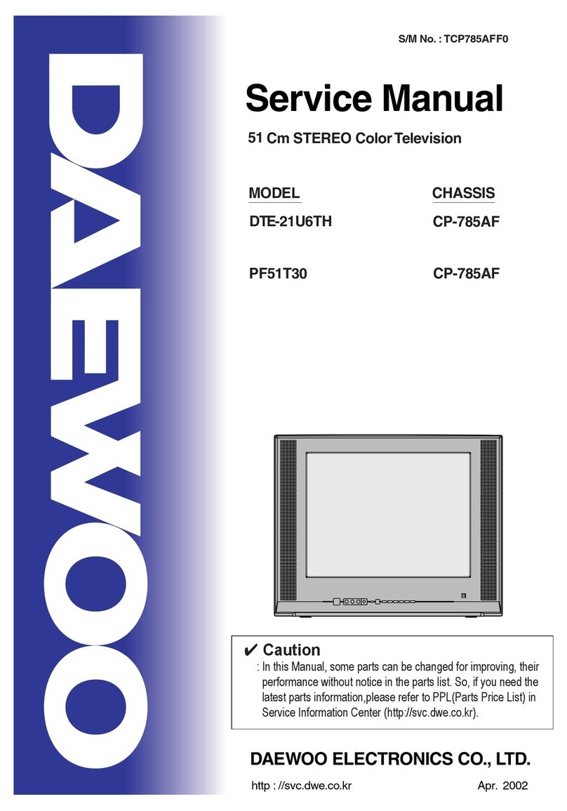 DAEWOO ELECTRONICS DTE-21U6TH User manual DAEWOO ELECTRONICS DTE-21U6TH User manual