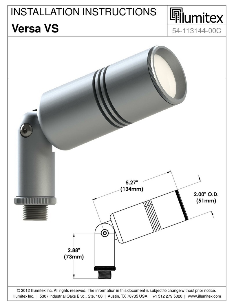 Illumitex Versa VS installation instructions