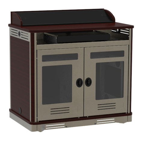 Spectrum Industries Director Lectern User manual
