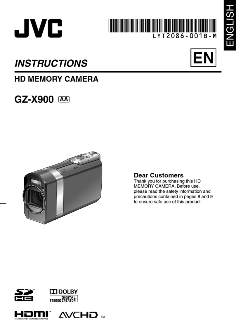 JVC Everio GZ-X900 User manual
