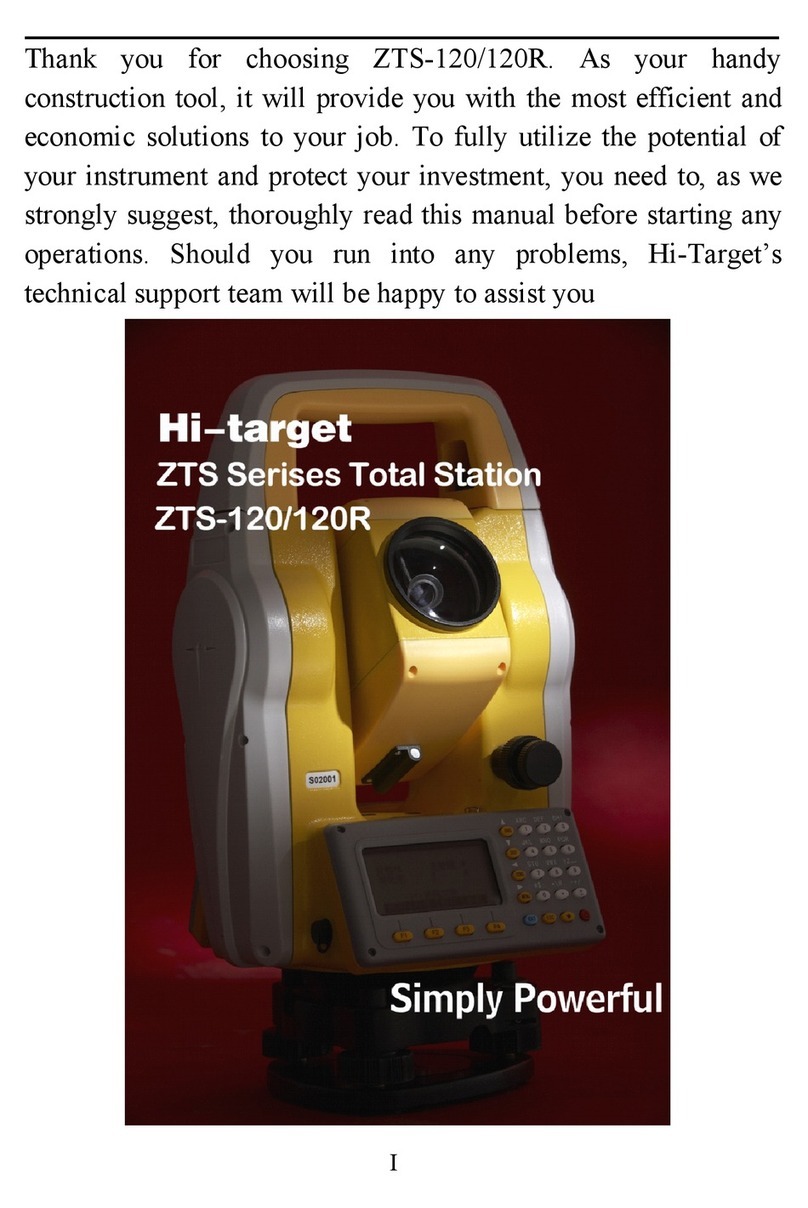 Hi-Target ZTS-120 user manual
