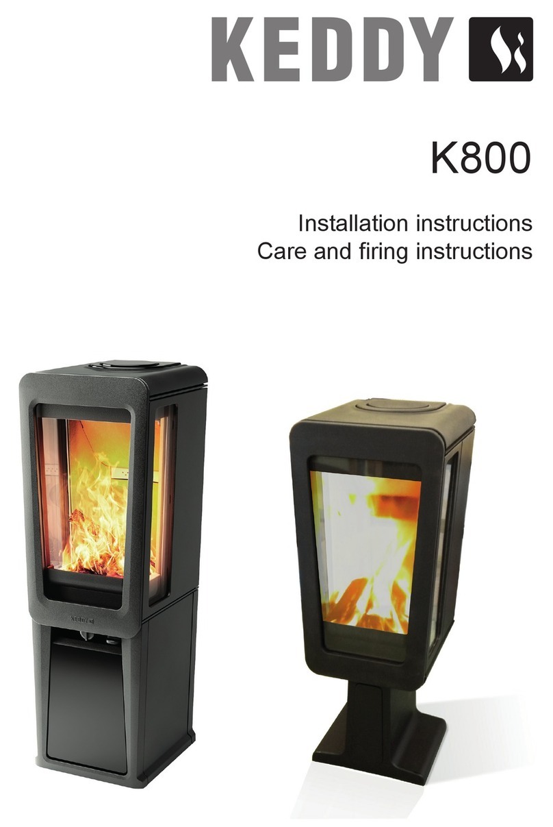 KEDDY K800 Series installation instructions