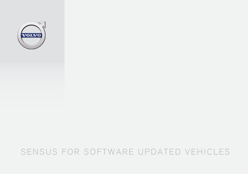 Volvo SENSUS User manual