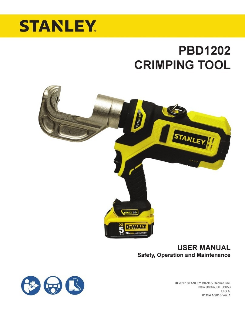 Stanley PBD1202 User manual