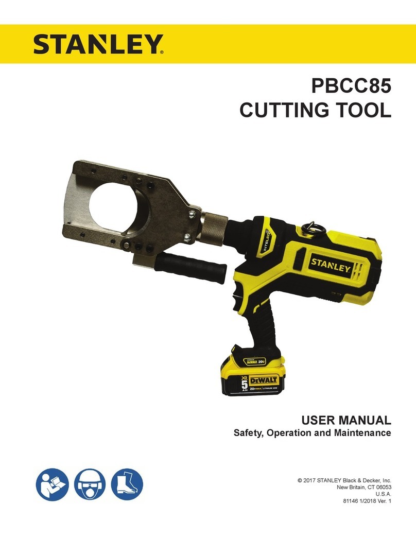Stanley PBCC85 user manual