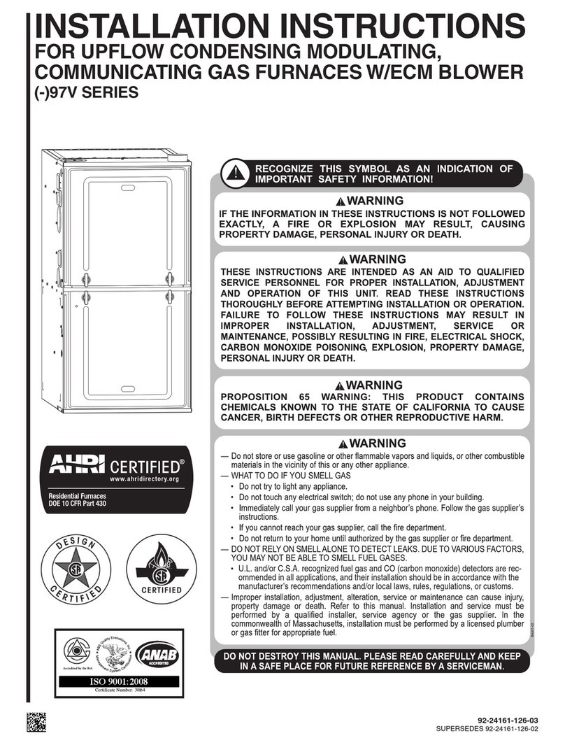 Rheem 97MDV060 Series installation instructions