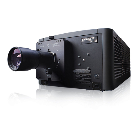Christie CP2230 Service manual