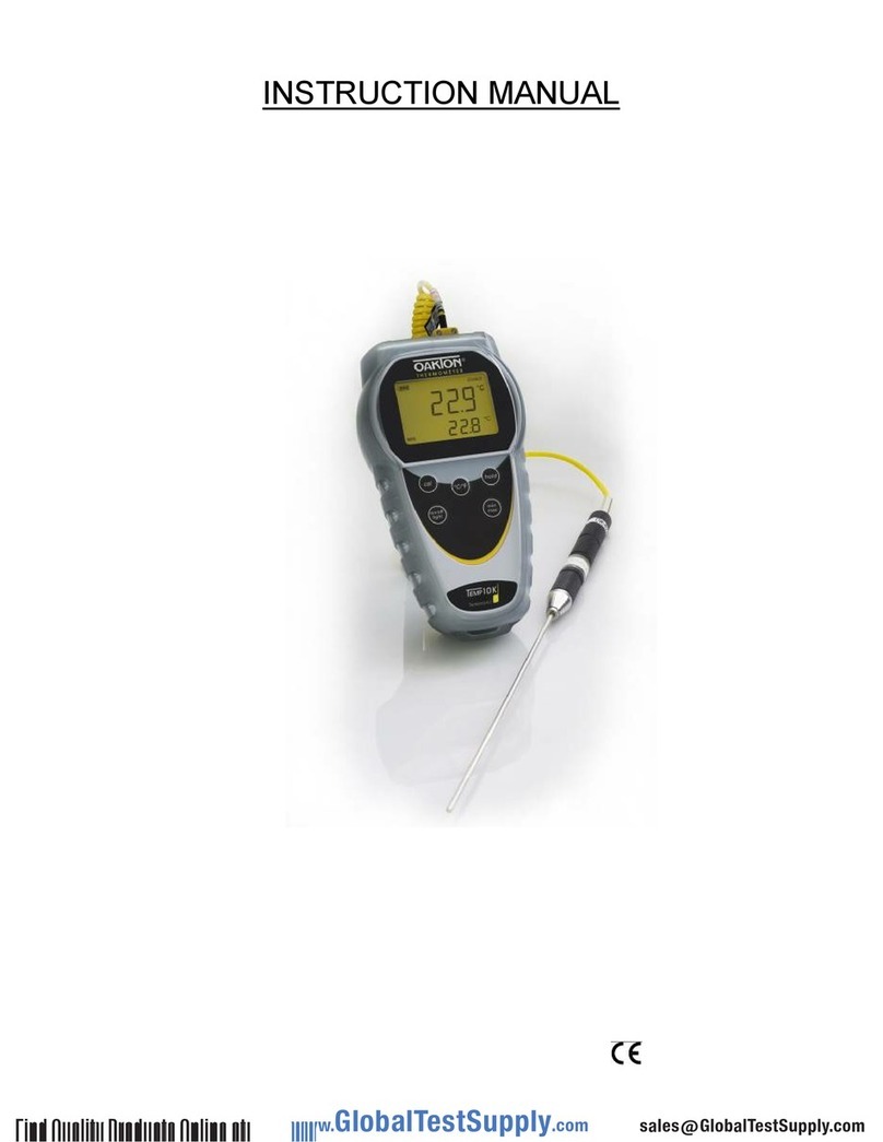 Oakton WD-35427-10 User manual