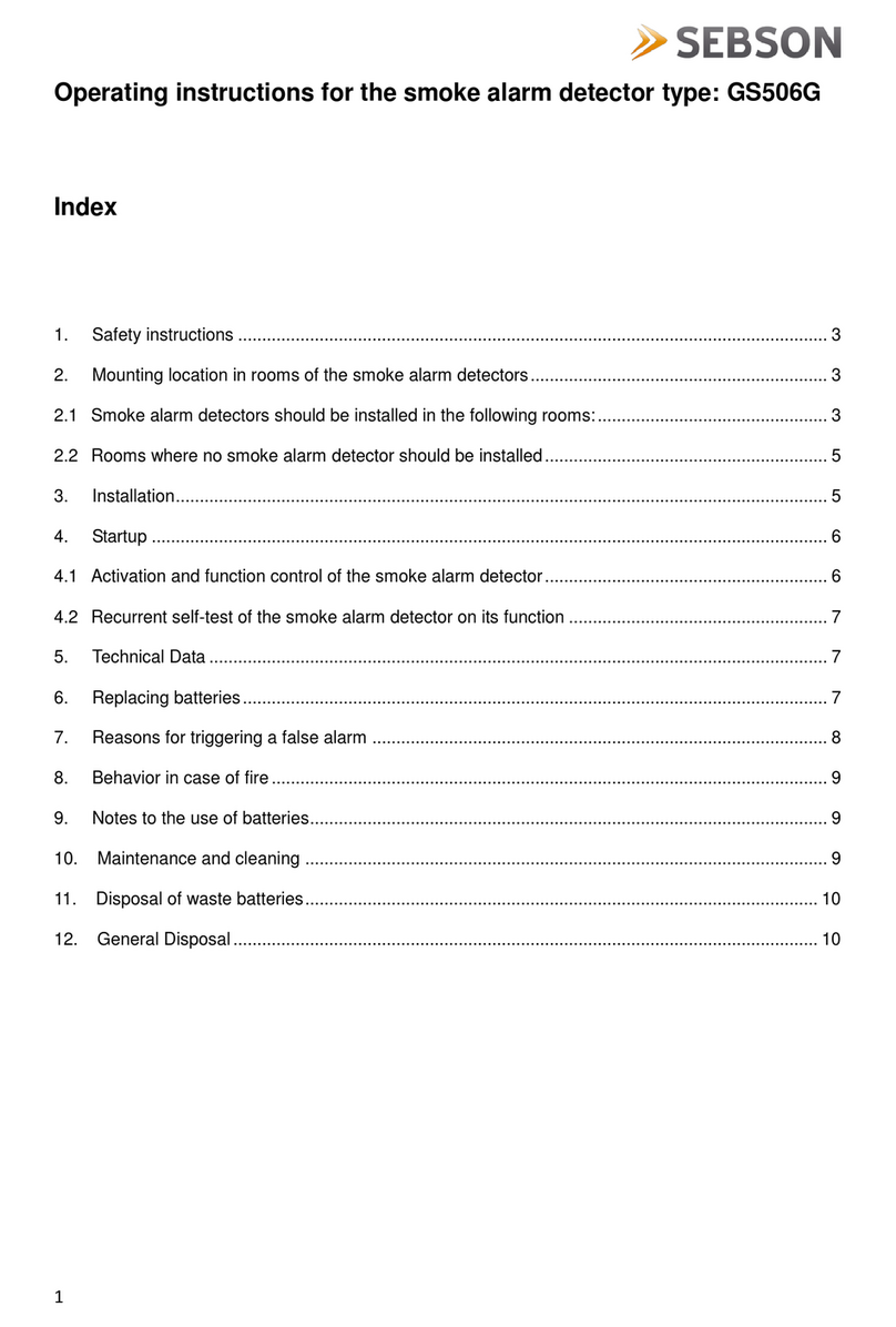 SEBSON GS506G operating instructions SEBSON GS506G operating instructions