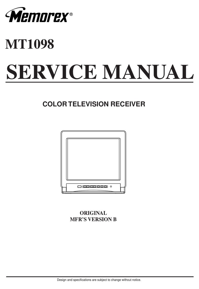 Memorex MT1098 User manual