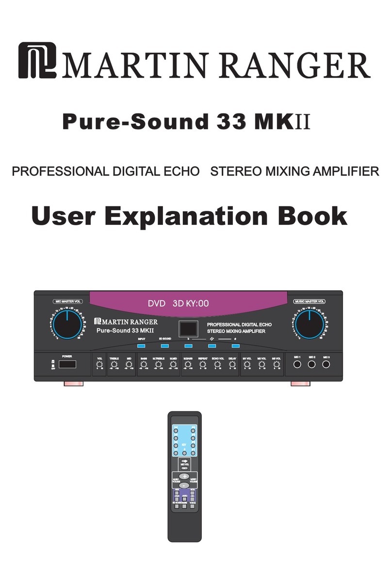 Martin Ranger Pure-Sound 33 MKII User booklet
