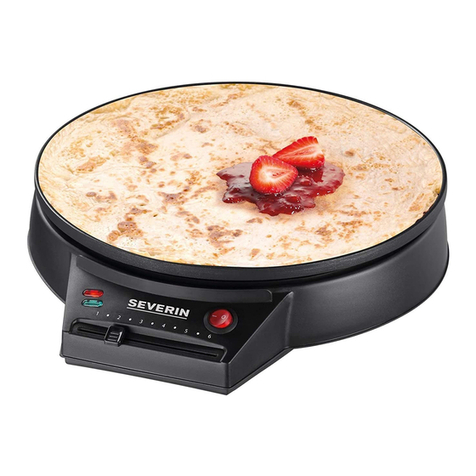 SEVERIN CM 2198 - CREPIERE Instructions for use