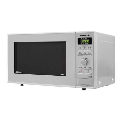 Panasonic NN-GD37HS Operating instructions