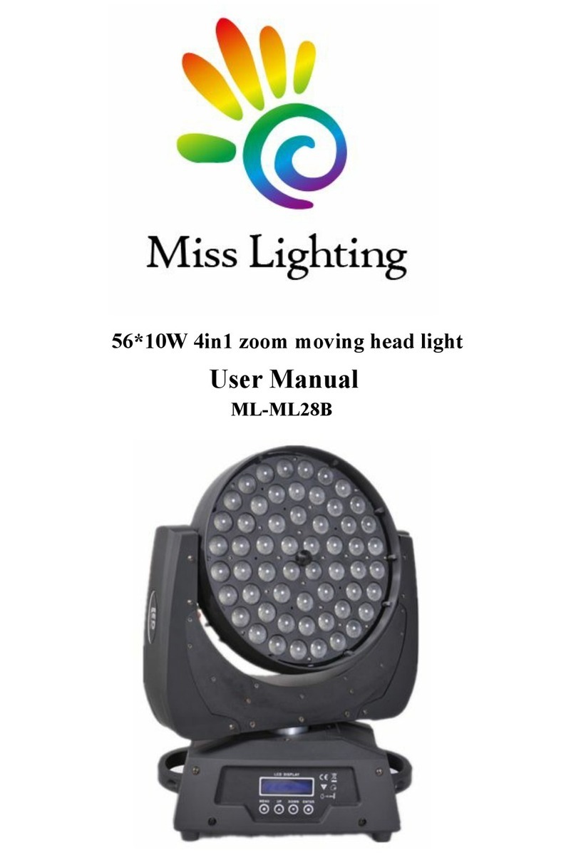 MISS LIGHTING ML-ML28B user manual