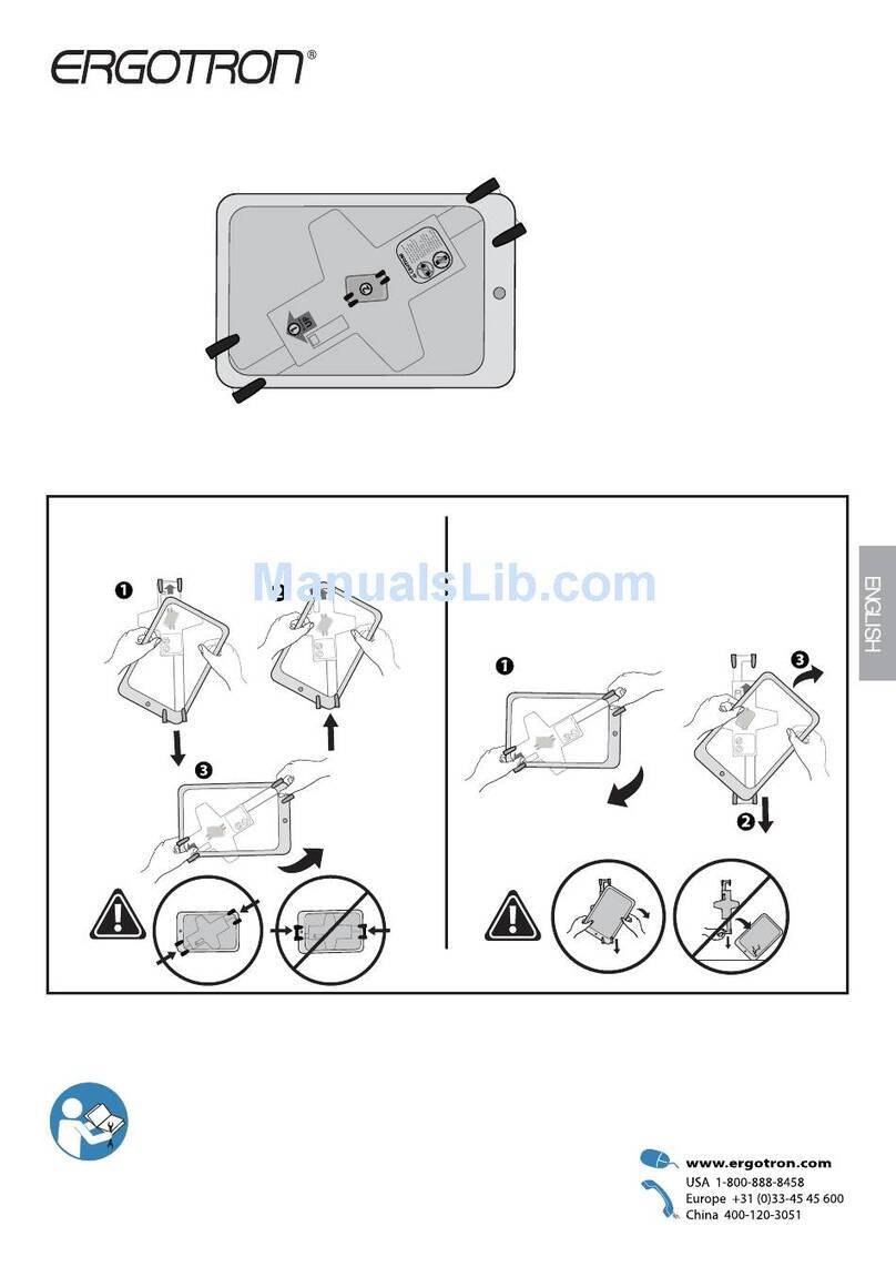 Ergotron Lockable Tablet Mount user guide