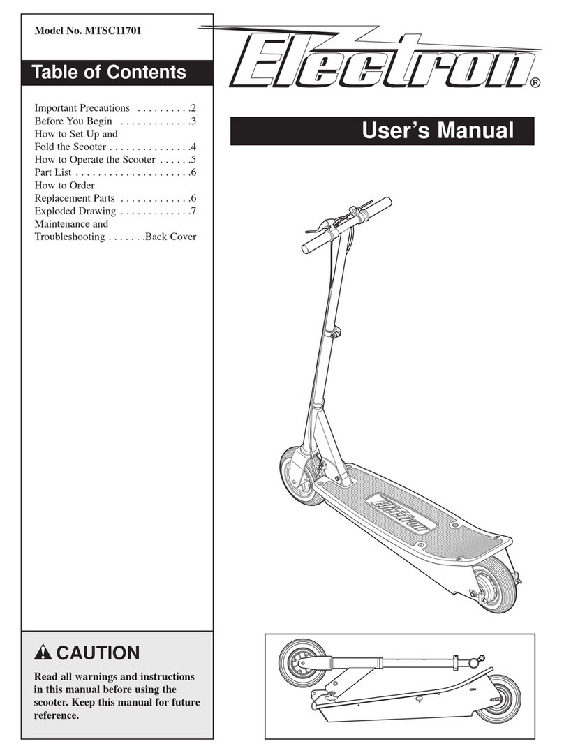 Electron MTSC11701 user manual