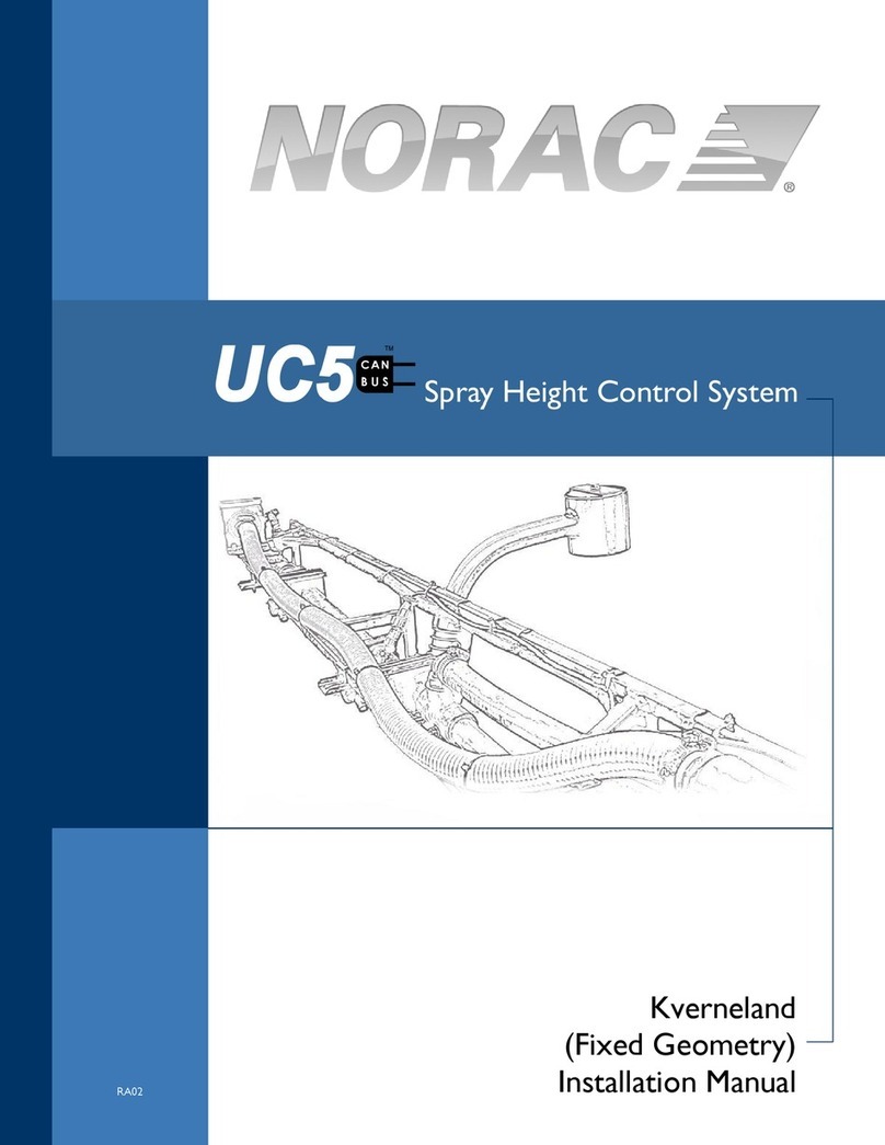 Norac U5 User manual Norac U5 User manual