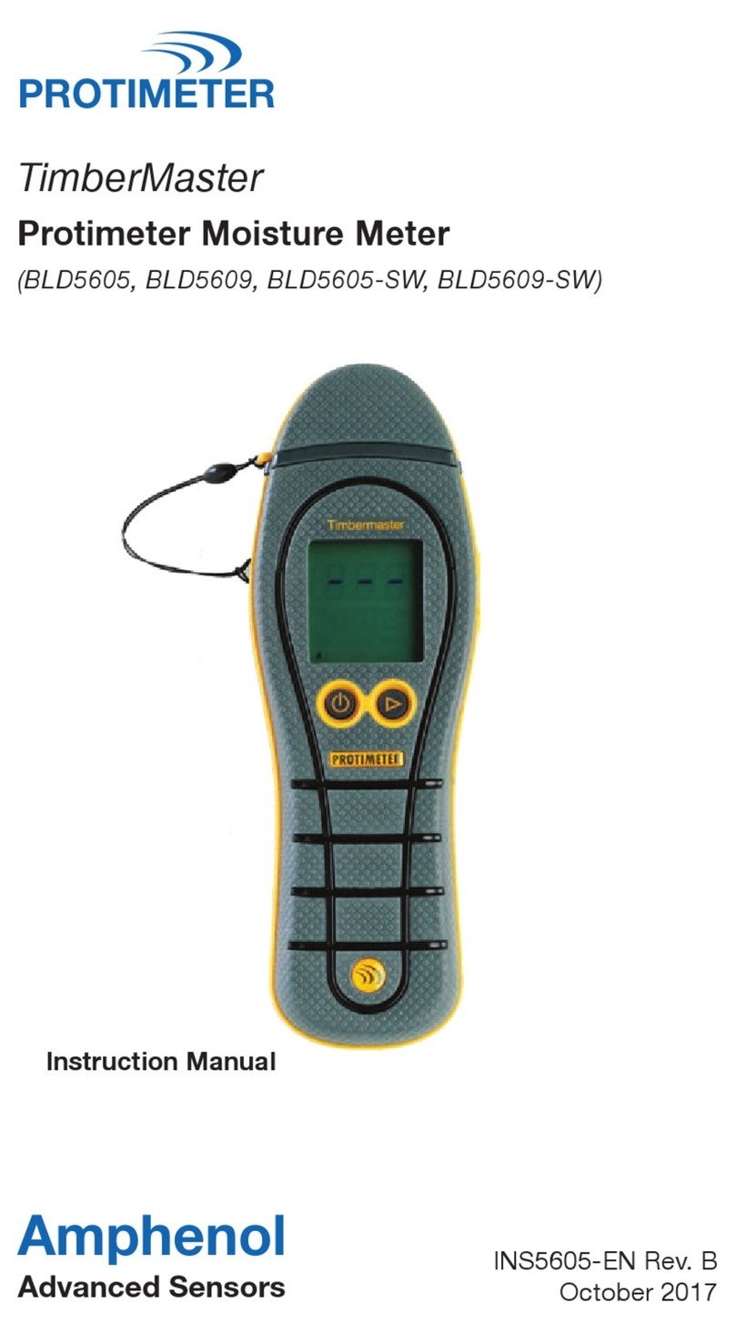 Protimeter TimberMaster BLD5609 instruction manual