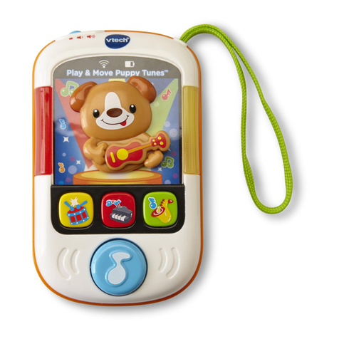 V-tech Play & Move Puppy Tunes Assembly Instructions