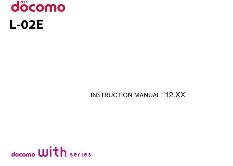 Docomo With Series L-02E User manual Docomo With Series L-02E User manual
