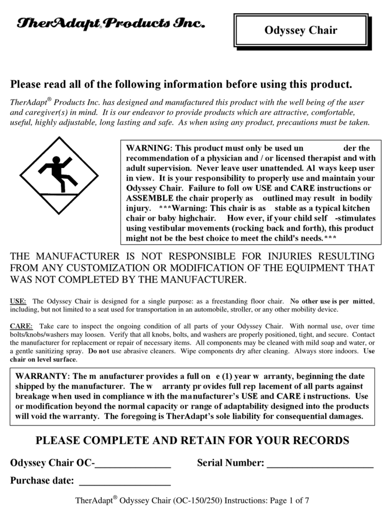 TherAdapt Products OC-150 instructions TherAdapt Products OC-150 instructions