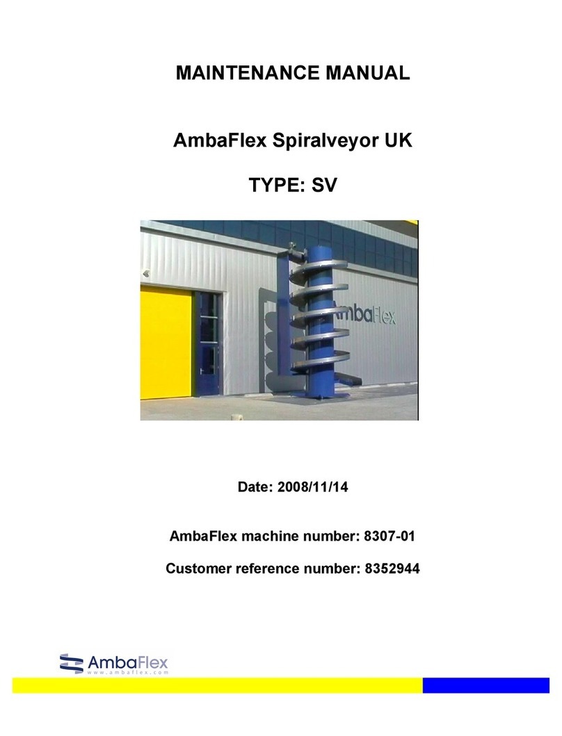 AmbaFlex SV Series Maintenance manual