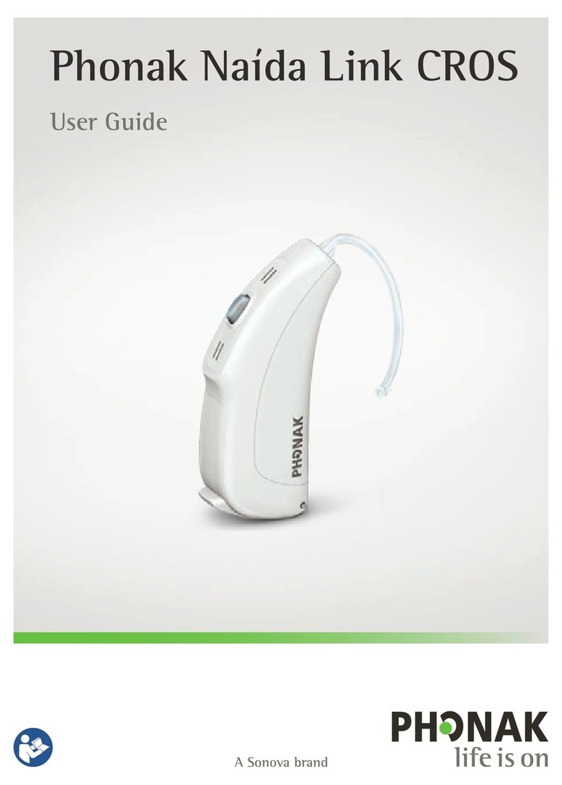 Phonak Naida Link CROS User manual