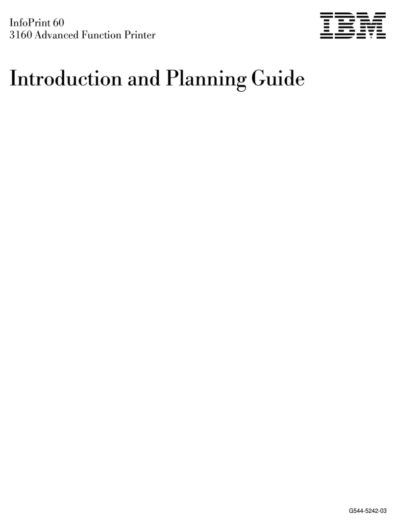 IBM 3160 Technical manual