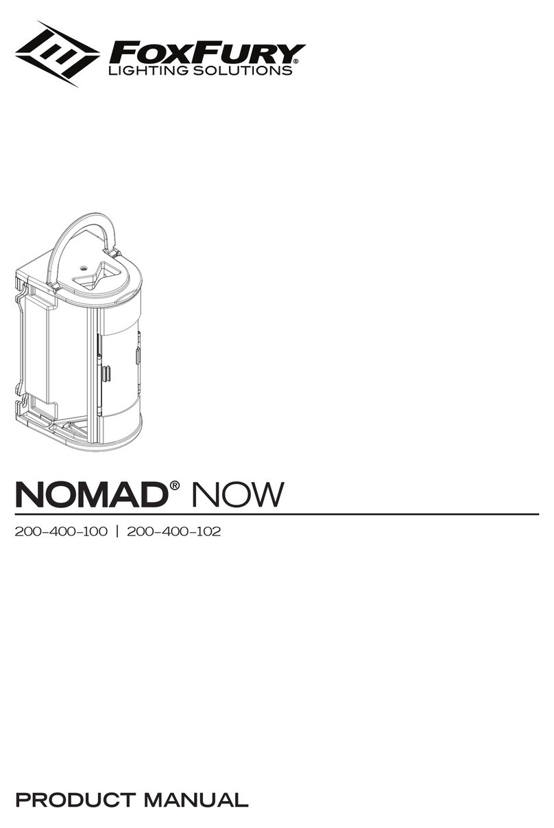 fox fury NOMAD NOW product manual