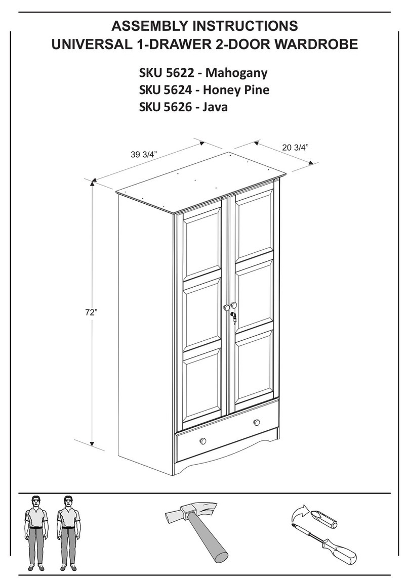 Palace Imports 5622 Assembly instructions