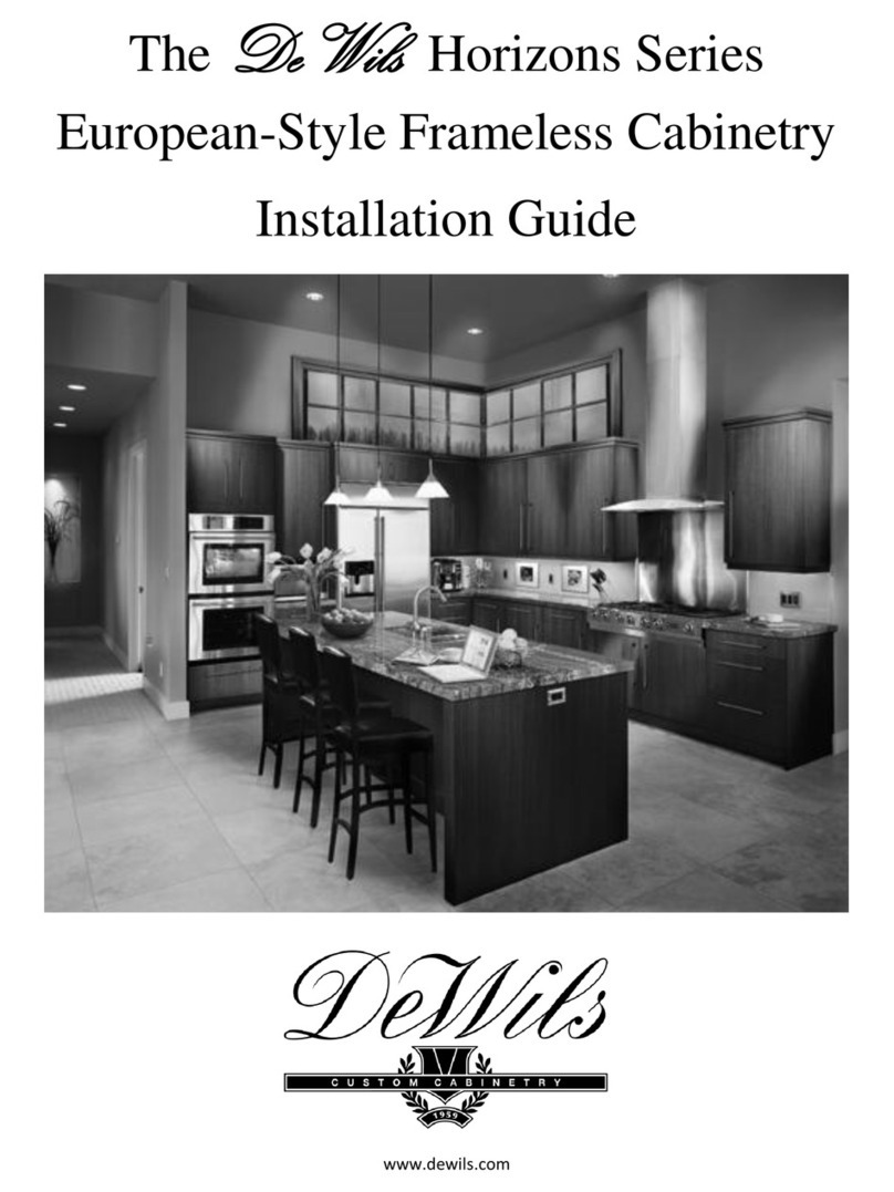 Dewils Horizons Series installation guide