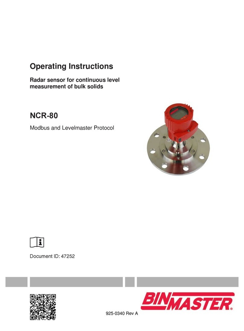 Bin Master NCR-80 operating instructions