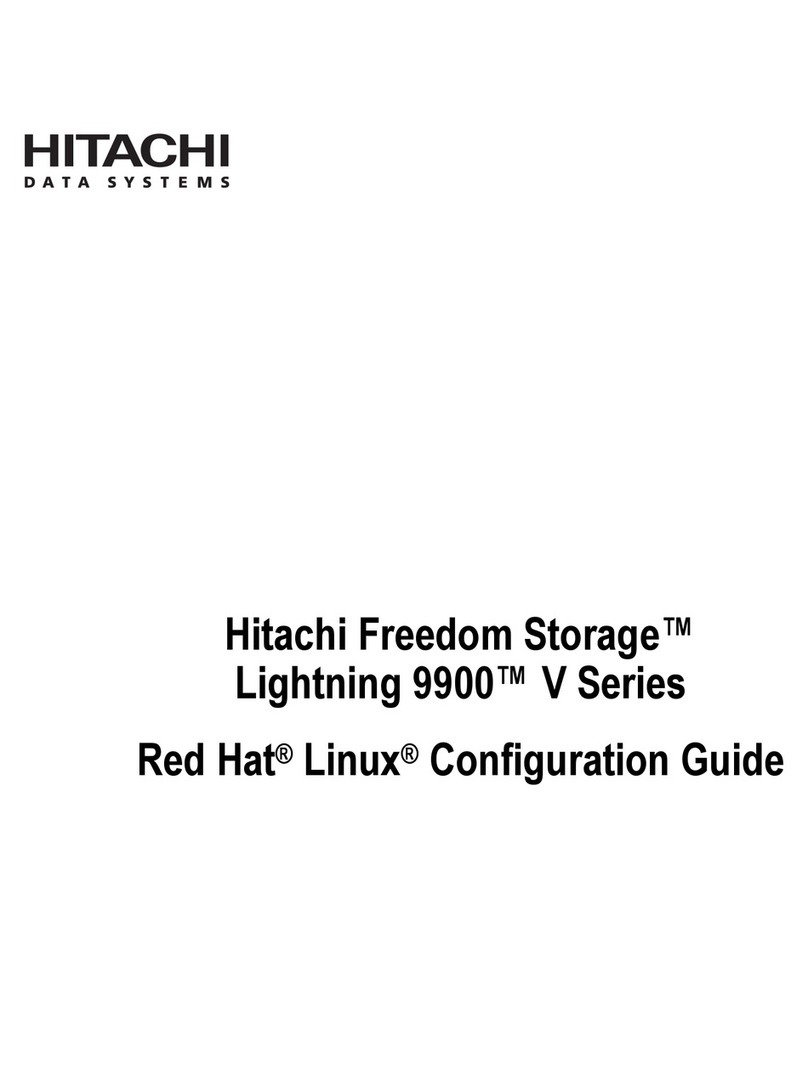 Hitachi Freedom Storage Lightning 9900 V series User manual Hitachi Freedom Storage Lightning 9900 V series User manual