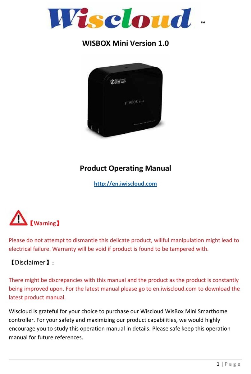 Wiscloud WISBOX Mini operating manual