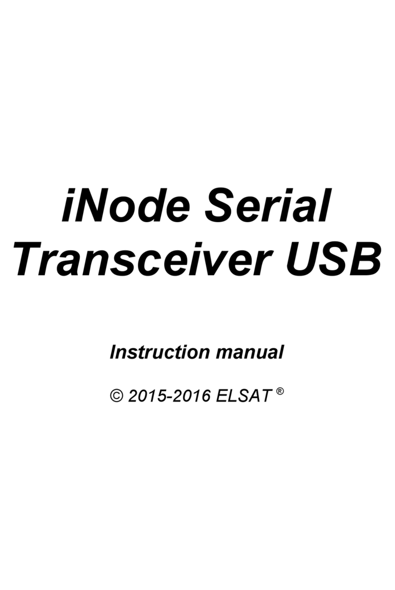Elsat iNode instruction manual